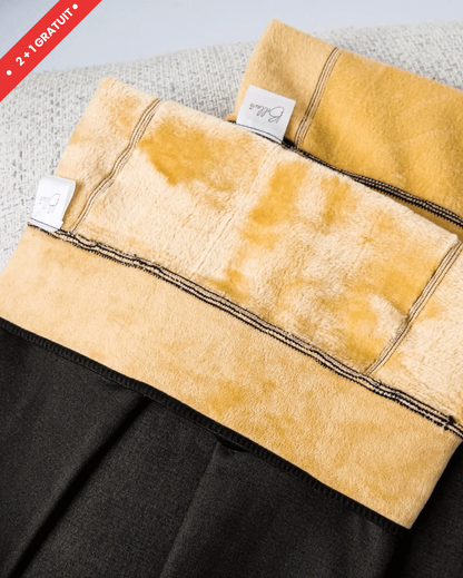 Collant Polaire Transparent Femme