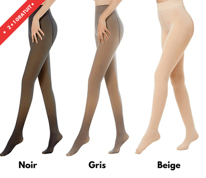 Collant Polaire Transparent Femme